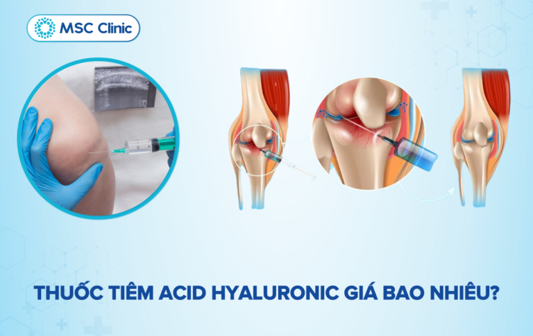Thuốc tiêm Acid Hyaluronic giá bao nhiêu? Giải đáp chi phí