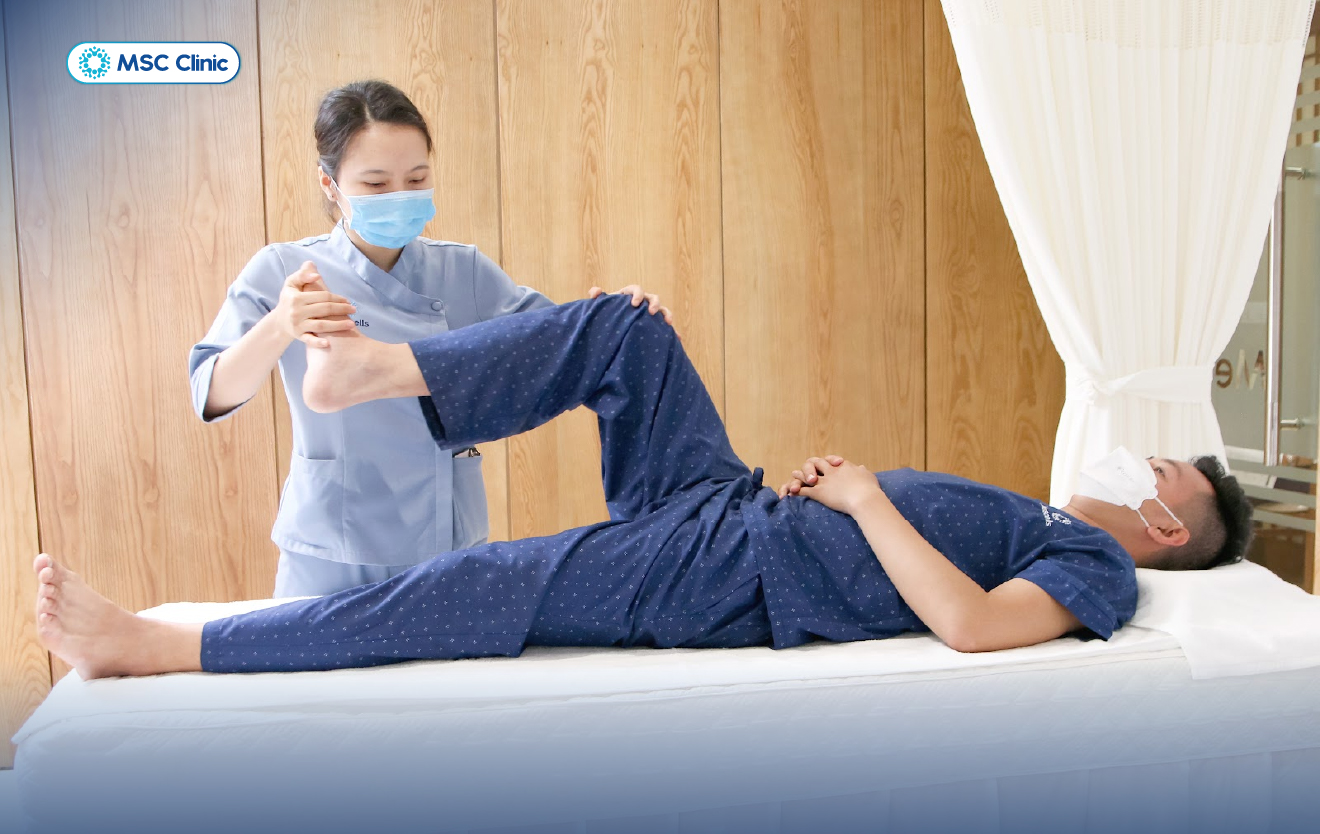 Các bài tập vật lý trị liệu cá nhân hóa cho từng bệnh nhân