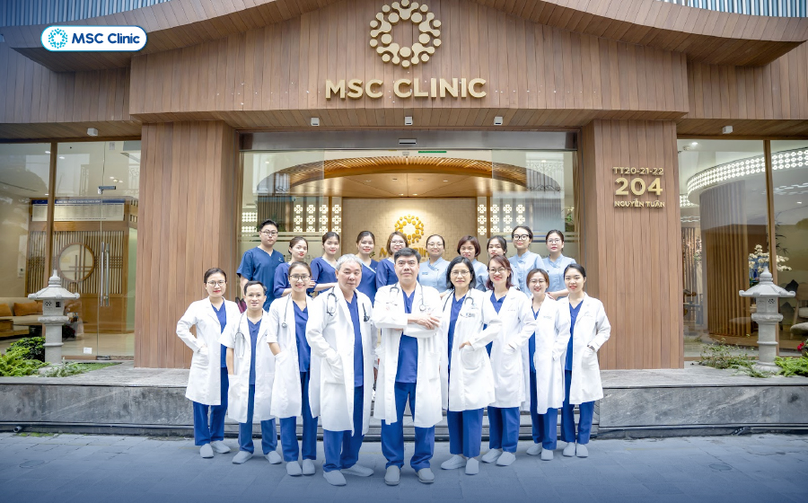 MSC Clinic quy tụ đội ngũ chuyên gia cơ xương khớp đầu ngành