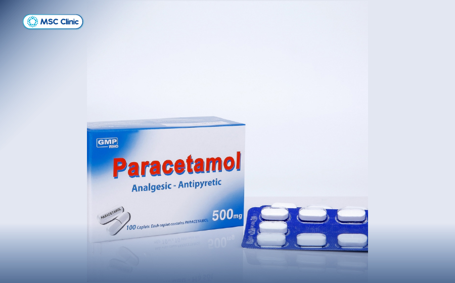 Trong giai đoạn nhẹ, người bệnh có thể dùng Paracetamol làm thuốc điều trị viêm gân bả vai để giảm đau