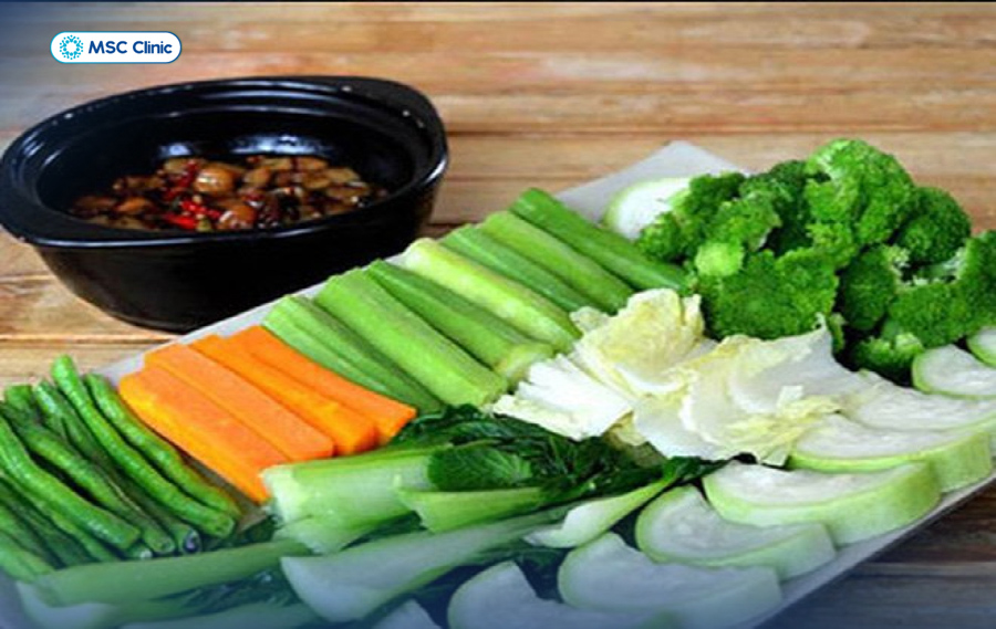 Thực đơn hàng ngày của người bệnh tiểu đường không thể thiếu rau củ luộc trong bữa tối
