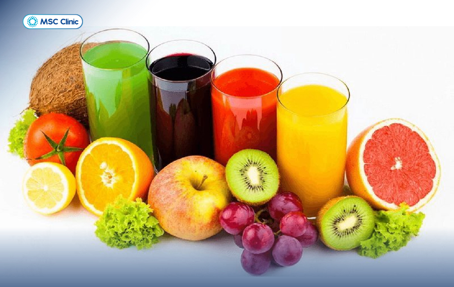 Hạn chế tối đa nước ép vì làm mất chất xơ và tăng nhanh đường huyết