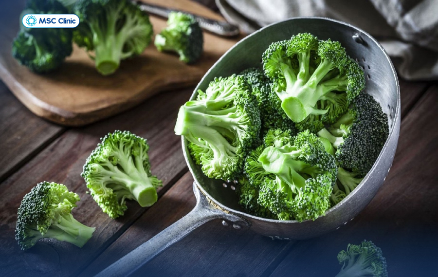 Bông cải xanh cung cấp nhiều dưỡng chất cho giúp giảm viêm tốt mà người bệnh tiểu đường nên thêm vào chế độ ăn hàng ngày