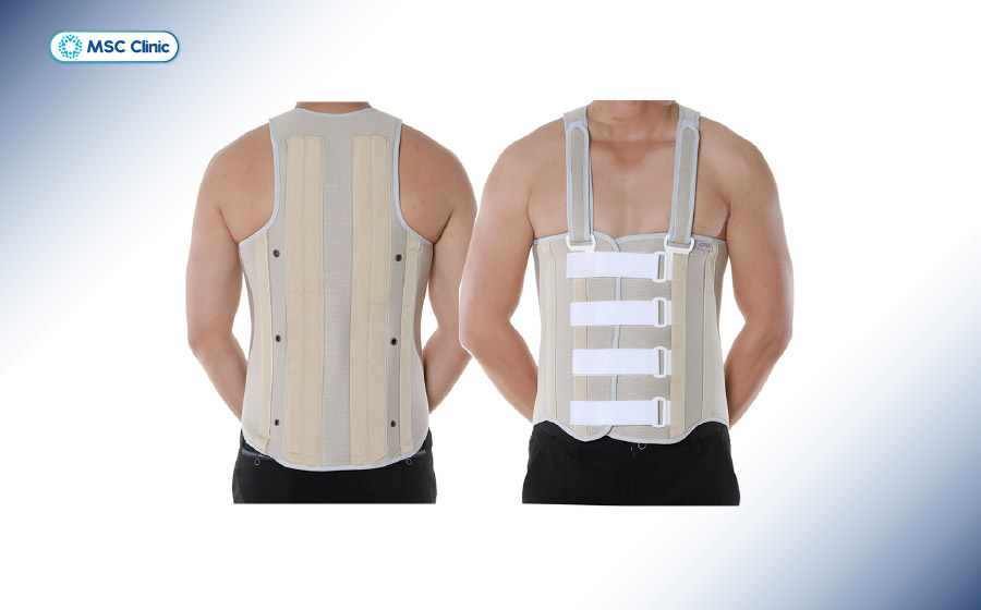 Sử dụng áo nẹp cột sống hỗ trợ cần có chỉ định từ bác sĩ Sử dụng áo nẹp cột sống hỗ trợ cần có chỉ định từ bác sĩ