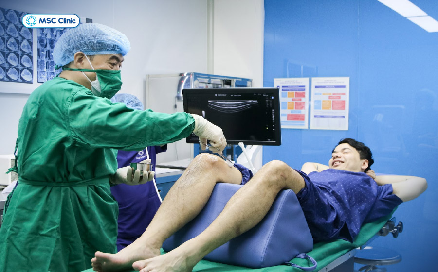 Điều trị rách dây chằng chéo trước tại MSC Clinic bằng liệu pháp M-MSC Therapy