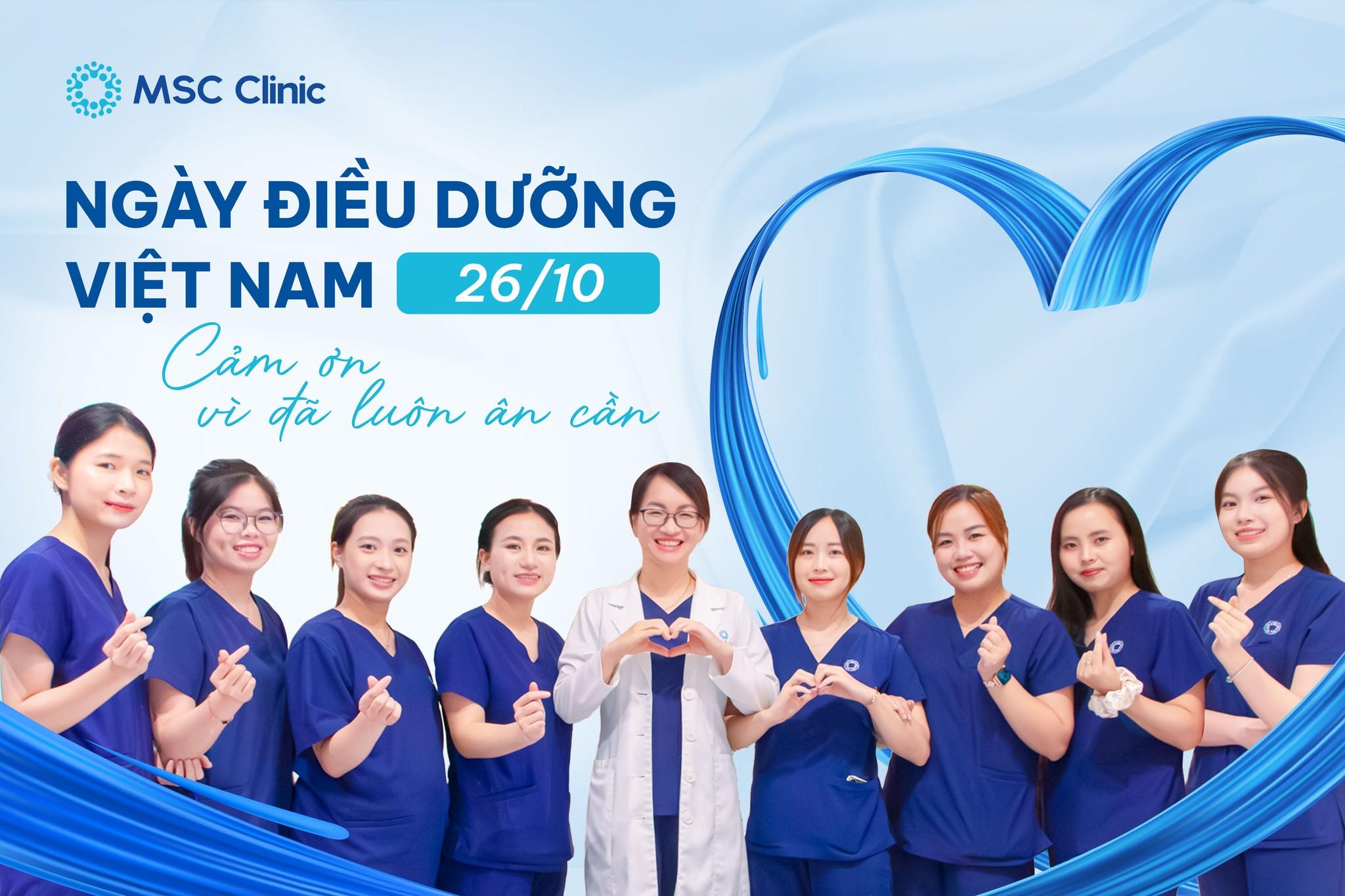 MSC Clinic tuyển dụng nhân viên điều dưỡng