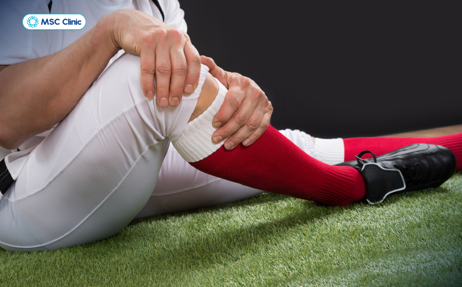 Cảm giác đau cẳng chân tăng lên khi vận động