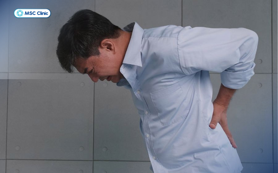 Chấn thương là một trong những nguyên nhân gây đau cột sống lưng