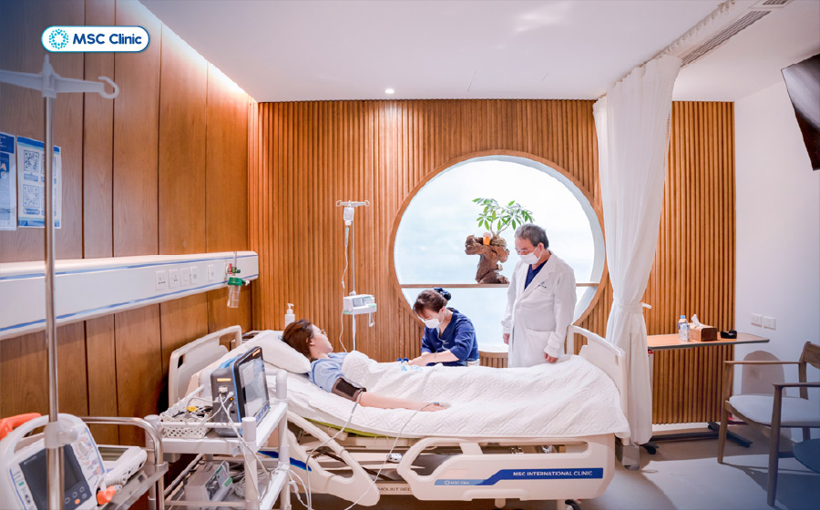 Mỗi người bệnh đến MSC Clinic đều có cảm giác thư thái, an tâm và thoải mái