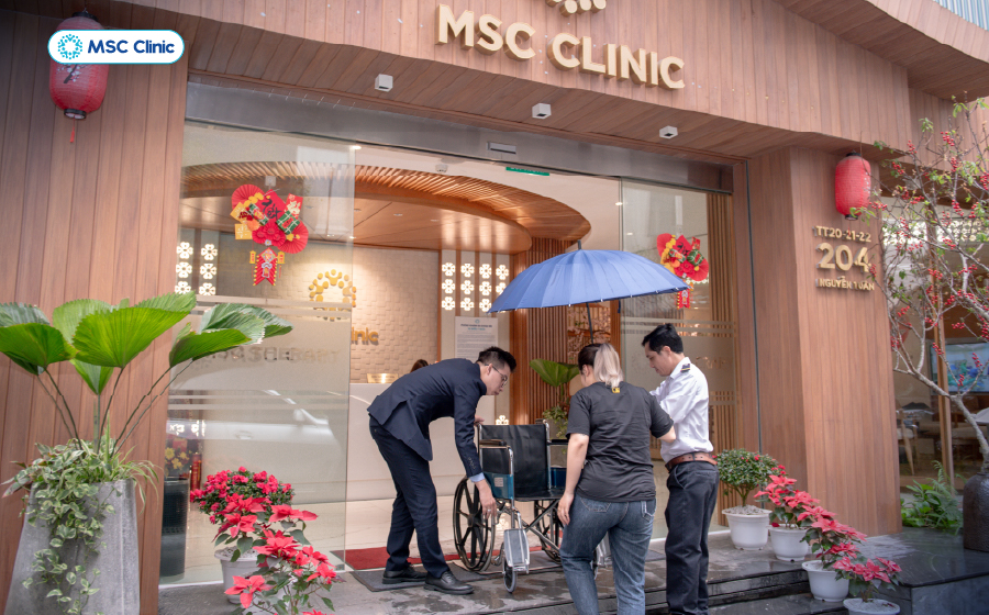 Quy trình thăm khám tận tình tại Phòng khám Đa khoa MSC