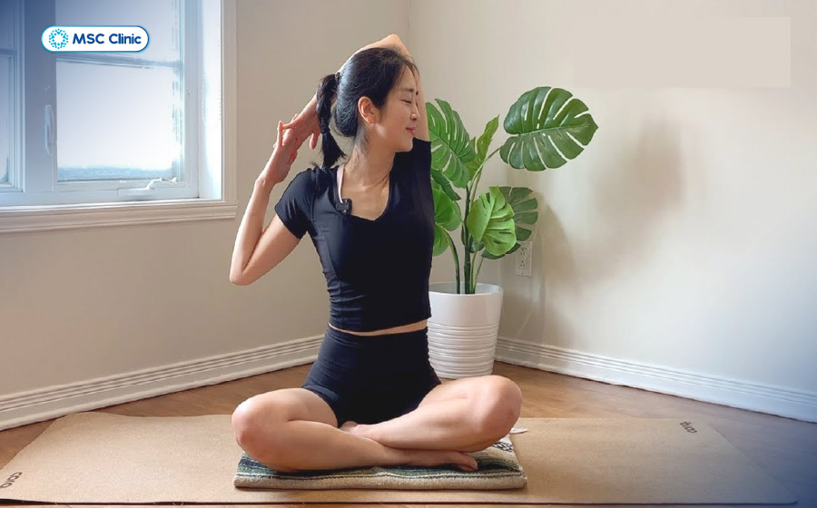 Bài tập đau cổ vai gáy tại nhà giúp làm giảm đau, cải thiện vận động hiệu quả Bài tập đau cổ vai gáy tại nhà giúp làm giảm đau, cải thiện vận động hiệu quả