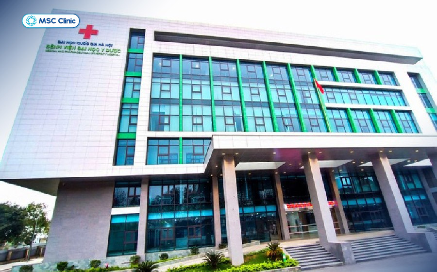 Bệnh viện Đại học Y Dược - ĐHQGHN (cơ sở Linh Đàm) có hệ thống trang thiết bị hiện đại