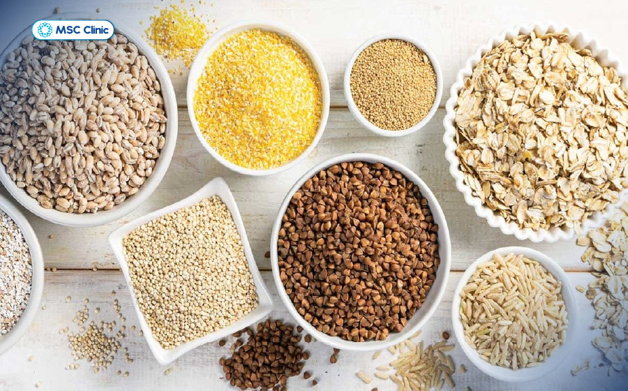 Các loại ngũ cốc nguyên hạt là thực phẩm người đau thần kinh tọa nên bổ sung Các loại ngũ cốc nguyên hạt là thực phẩm người đau thần kinh tọa nên bổ sung
