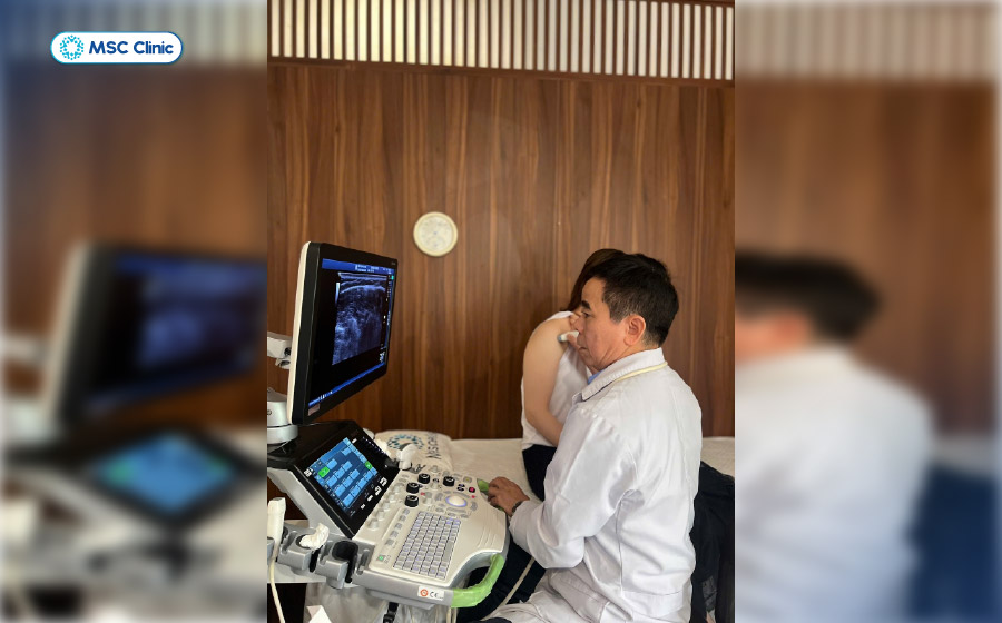 Nhiều trường hợp tràn dịch khớp vai chỉ được phát hiện khi siêu âm