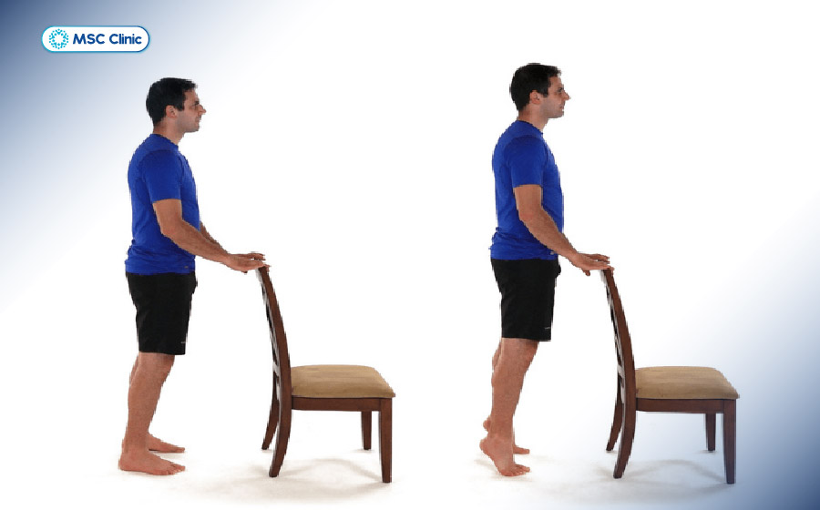 Nhón gót đều đặn giúp cải thiện khả năng chịu lực và giảm áp lực lên khớp gối