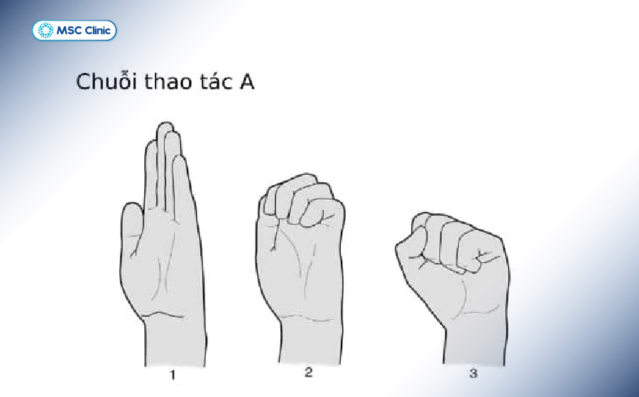 Bài tập trượt gân giúp cải thiện độ linh hoạt, hạn chế cứng ngón và hỗ trợ phục hồi vận động bàn tay