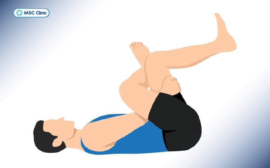 Bài tập tư thế kéo giãn số 4 giúp tăng độ linh hoạt cho vùng cơ mông Bài tập tư thế kéo giãn số 4 giúp tăng độ linh hoạt cho vùng cơ mông