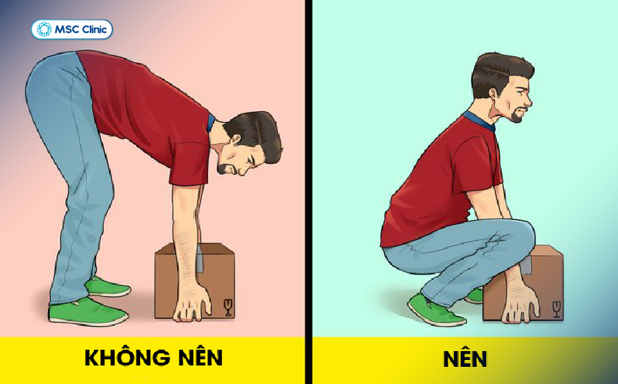 Bê vác vật nặng không đúng cách ảnh hưởng đến gân cơ trên vai Bê vác vật nặng không đúng cách ảnh hưởng đến gân cơ trên vai