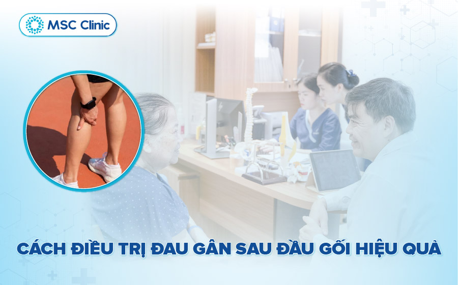 Cách điều trị đau gân sau đầu gối hiệu quả