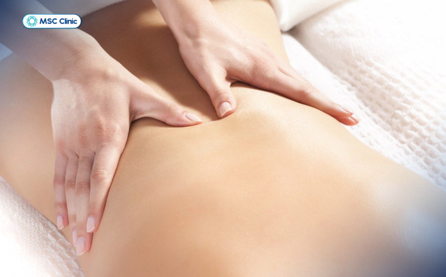 Massage giúp làm giảm áp lực mô mềm, cải thiện lưu thông máu và hỗ trợ giảm đau