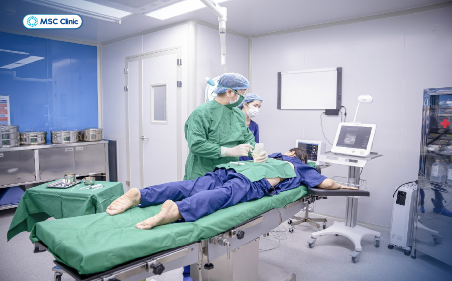Tiêm huyết tương giàu tiểu cầu PRP tại MSC Clinic Tiêm huyết tương giàu tiểu cầu PRP tại MSC Clinic
