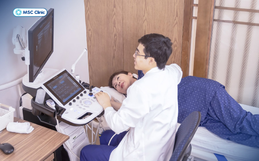 Máy siêu âm Doppler 4D của hãng GE Ultrasound Korea cho hình ảnh sắc nét phục vụ quá trình chẩn đoán chính xác bệnh lý