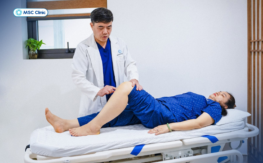 Nếu có dấu hiệu đau đầu gối dữ dội và kéo dài, người bệnh nên đến thăm khám bác sĩ chuyên khoa Nếu có dấu hiệu đau đầu gối dữ dội và kéo dài, người bệnh nên đến thăm khám bác sĩ chuyên khoa