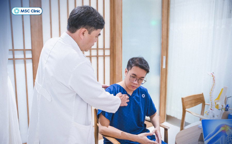 Người bệnh cần đi thăm khám sớm để việc điều trị đạt hiệu quả tốt nhất