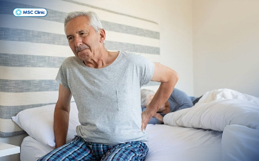 Nhiều người bệnh đau nhức xương khớp vào ban đêm không thể ngủ được