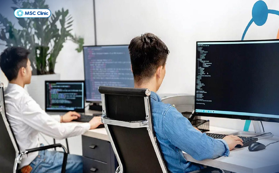 Những người có đặc thù công việc phải ngồi lâu một chỗ dễ bị đau xương cụt Những người có đặc thù công việc phải ngồi lâu một chỗ dễ bị đau xương cụt