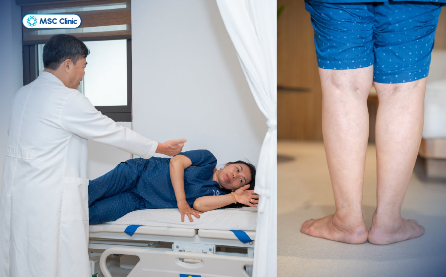 Khám tư thế, dáng đi và vị trí đau giúp bác sĩ xác định khớp hoặc cấu trúc đang bị tổn thương