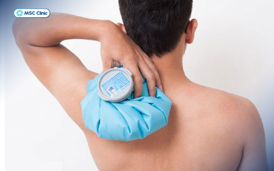 Chườm lạnh thường phù hợp trong giai đoạn đau cấp sau chấn thương