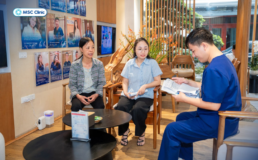 Đội ngũ MSC Clinic luôn đồng hành tận tâm với người bệnh