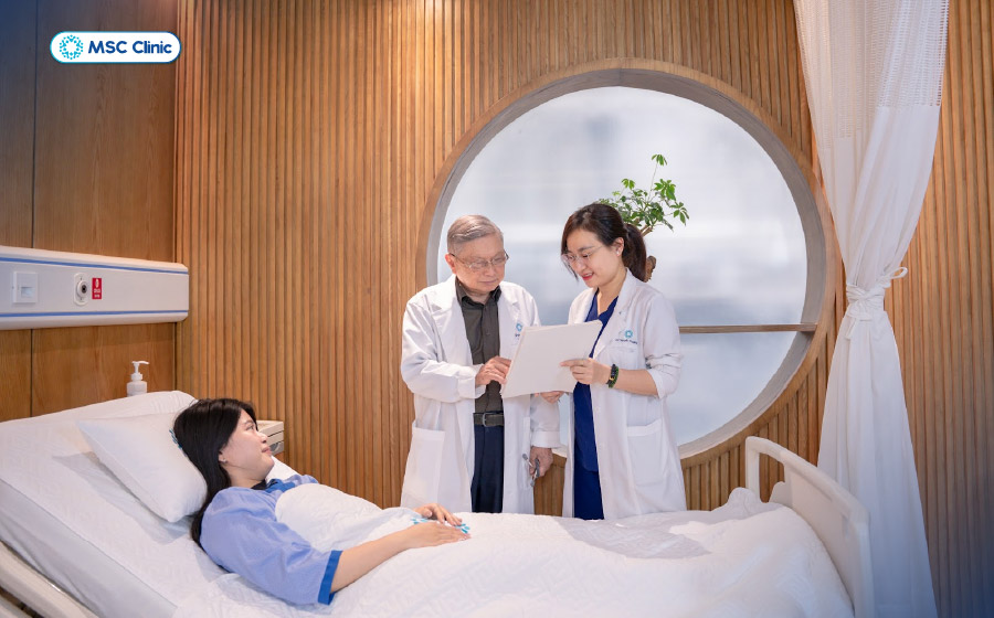 Người bệnh được theo dõi chặt chẽ và xây dựng phác đồ cá nhân hóa