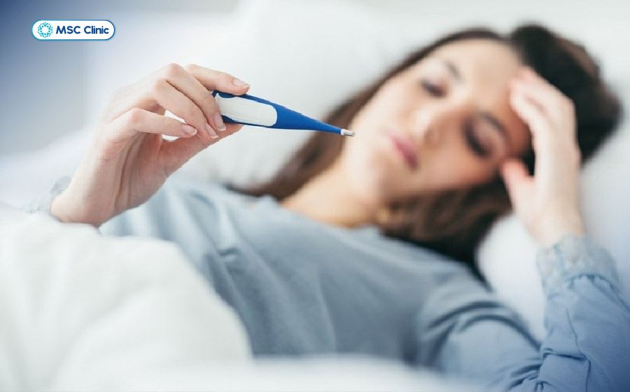 Sốt cao, rét run cảnh báo tình trạng viêm xương cấp tính