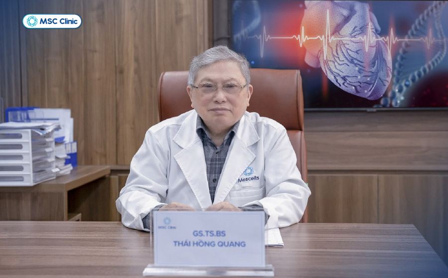GS.TS.BS Thái Hồng Quang hơn 40 năm kinh nghiệm điều trị tiểu đường type 1 và 2