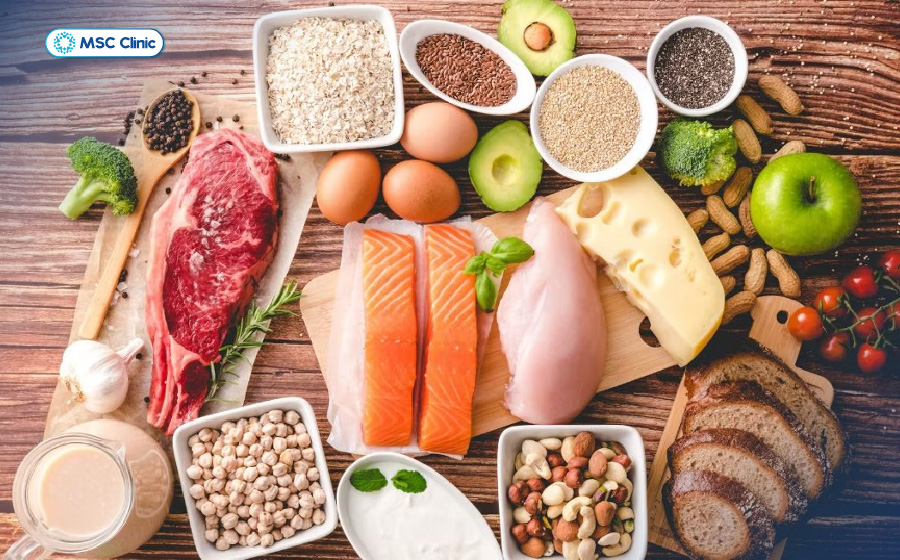 Cung cấp nguồn protein đa dạng cho cơ thể để tăng cường năng lượng
