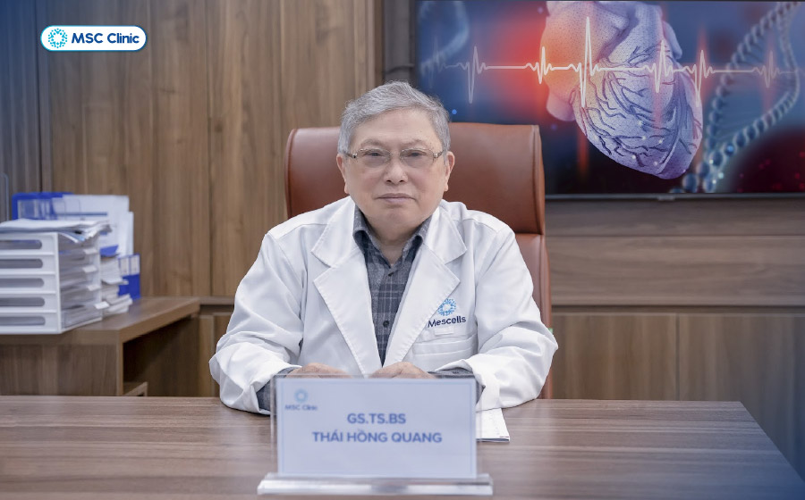 Giáo sư Tiến sĩ Thái Hồng Quang hiện đang là chuyên gia Nội tiết - Đái tháo đường tại Phòng khám Đa khoa MSC Giáo sư Tiến sĩ Thái Hồng Quang hiện đang là chuyên gia Nội tiết - Đái tháo đường tại Phòng khám Đa khoa MSC