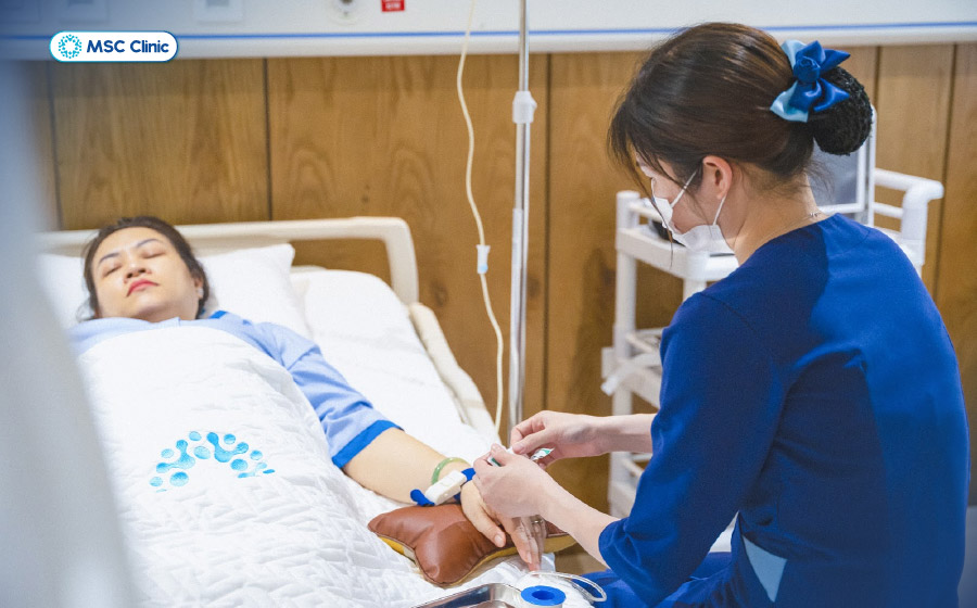 Không gian phòng khám hiện đại cùng dịch vụ chăm sóc tận tâm cho khách hàng điều trị đái tháo đường tại MSC Clinic Không gian phòng khám hiện đại cùng dịch vụ chăm sóc tận tâm cho khách hàng điều trị đái tháo đường tại MSC Clinic