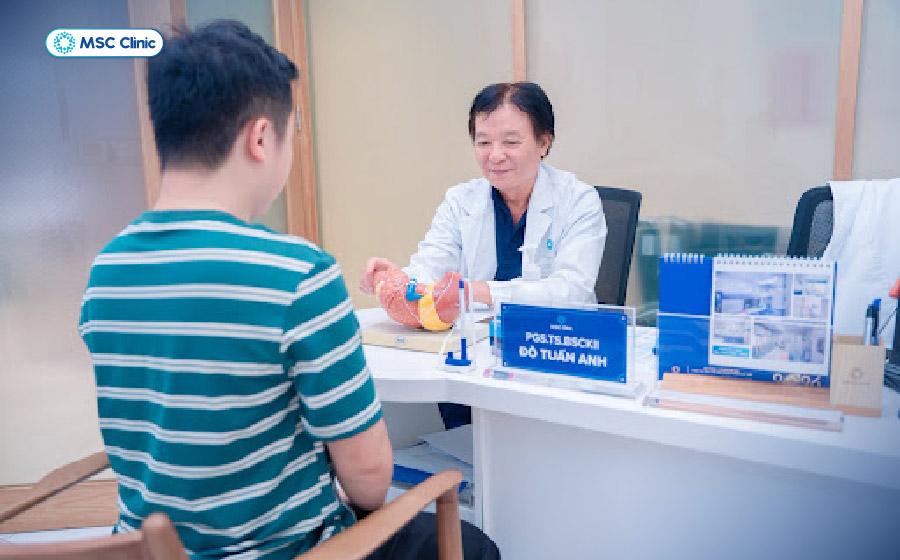 PGS.TS.BSCKII Đỗ Tuấn Anh giải thích phác đồ hỗ trợ khôi phục chức năng gan cho người bệnh PGS.TS.BSCKII Đỗ Tuấn Anh giải thích phác đồ hỗ trợ khôi phục chức năng gan cho người bệnh
