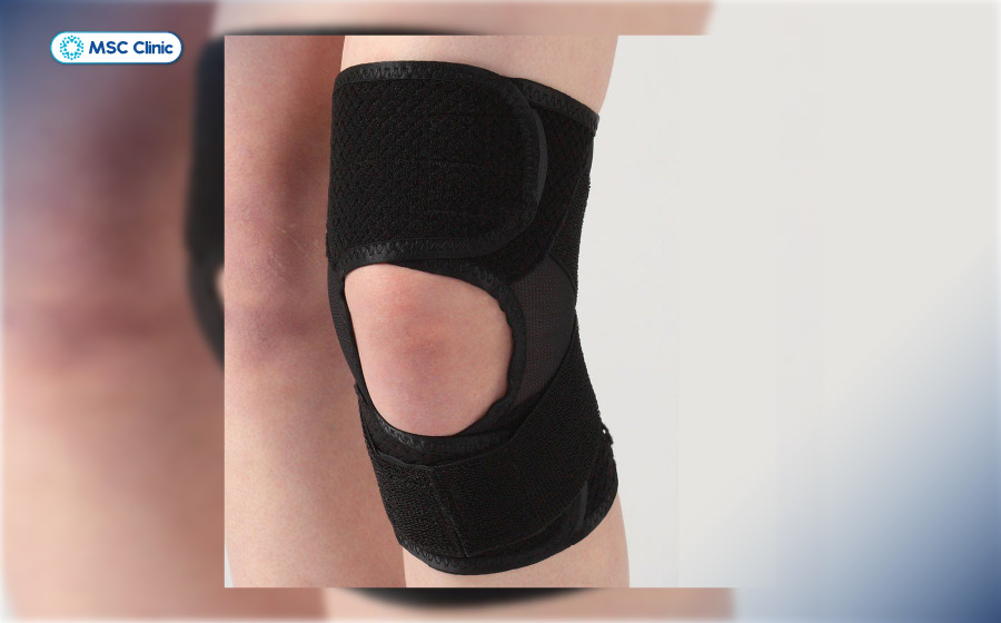 Sử dụng nẹp đầu gối trong quá trình điều trị chấn thương dây chằng đầu gối