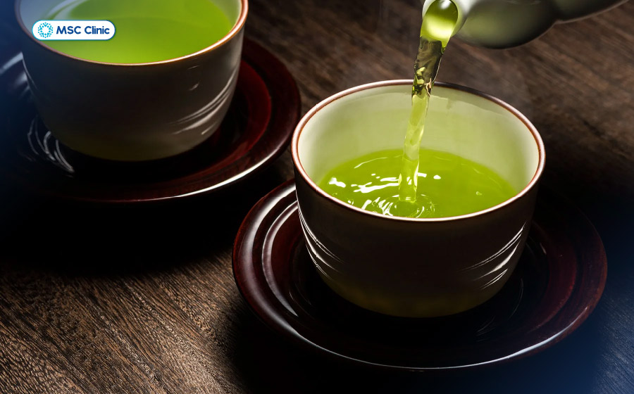 Trà xanh giàu chất chống oxy hóa EGCG hỗ trợ trung hòa các gốc tự do Trà xanh giàu chất chống oxy hóa EGCG hỗ trợ trung hòa các gốc tự do