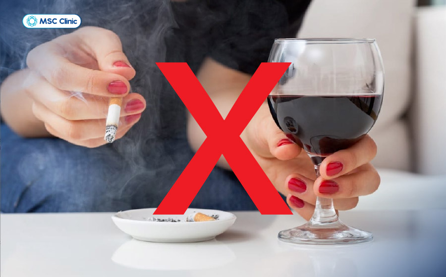 Tránh xa thuốc lá và rượu bia mang nhiều lợi ích cho sức khỏe