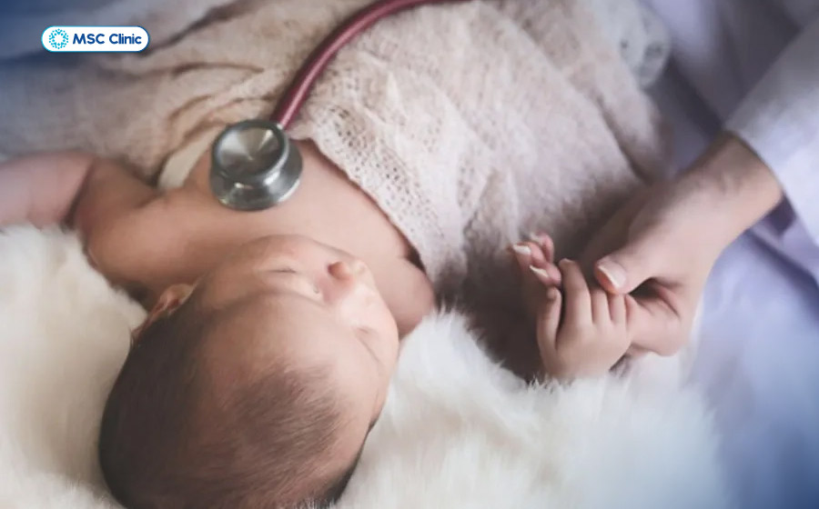 Trẻ sinh từ mẹ bị tiểu đường thai kỳ cần được theo dõi đường huyết sau sinh khi có chỉ định Trẻ sinh từ mẹ bị tiểu đường thai kỳ cần được theo dõi đường huyết sau sinh khi có chỉ định