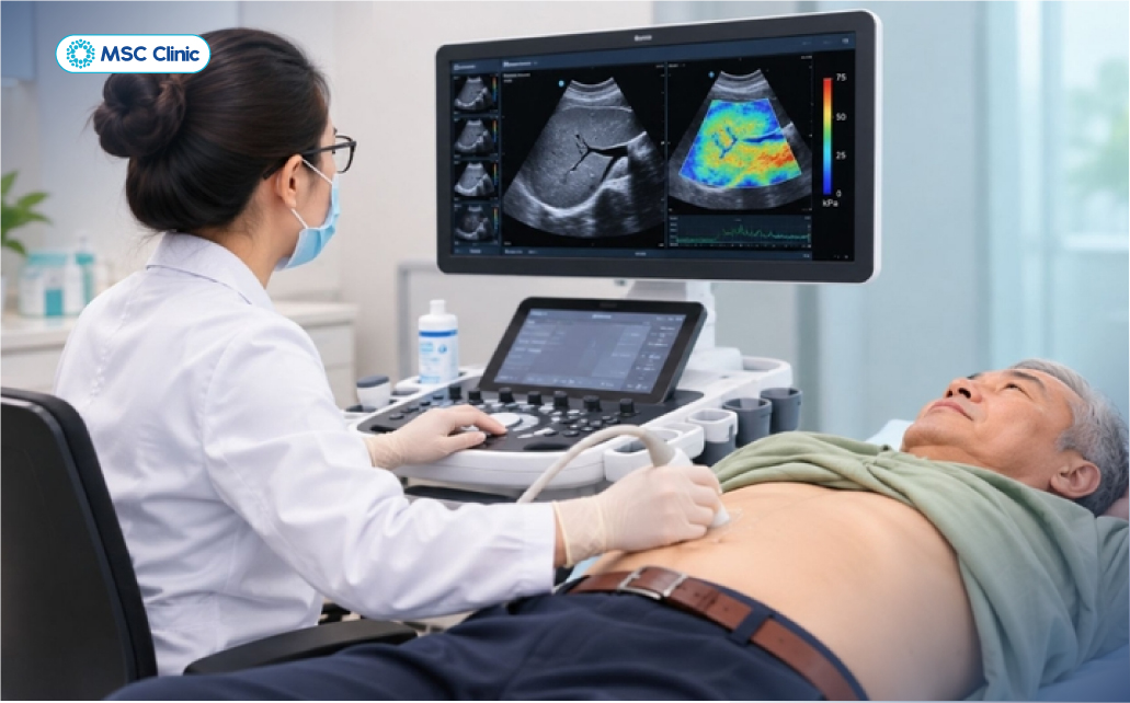 Siêu âm đàn hồi mô gan giúp đánh giá mức độ xơ hóa của gan