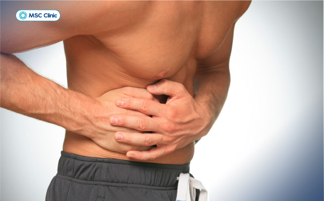 Viêm gan gây đau nhức ở vị trí hạ sườn phải