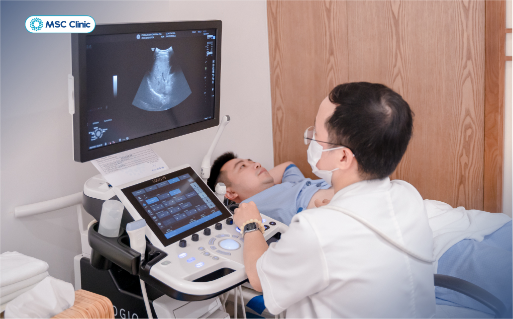 Siêu âm gan giúp đánh giá cấu trúc gan và phát hiện các bất thường