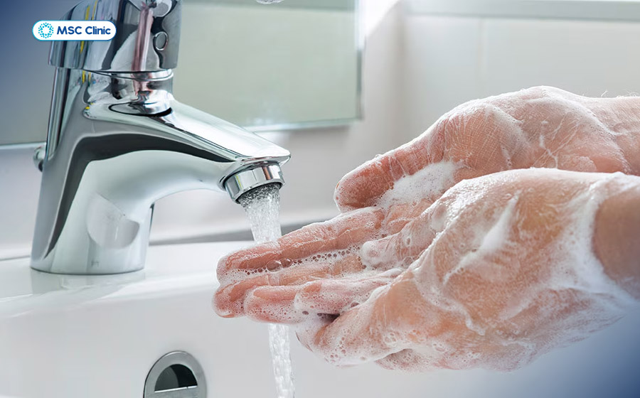 Đảm bảo vệ sinh sạch sẽ để ngăn ngừa virus viêm gan