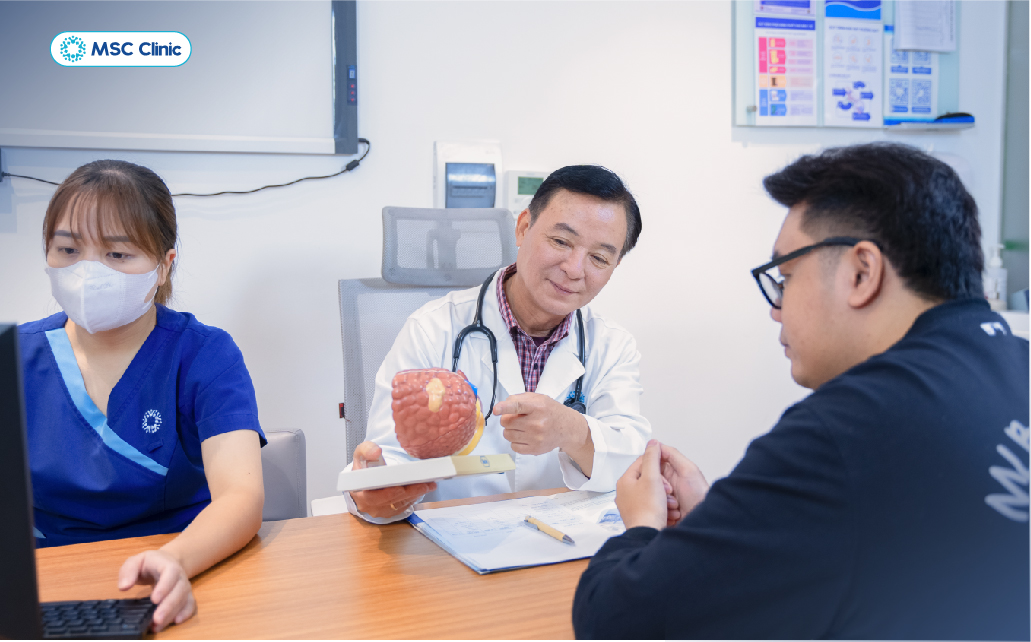 Thăm khám định kỳ giúp phát hiện được những bất thường sớm của cơ thể