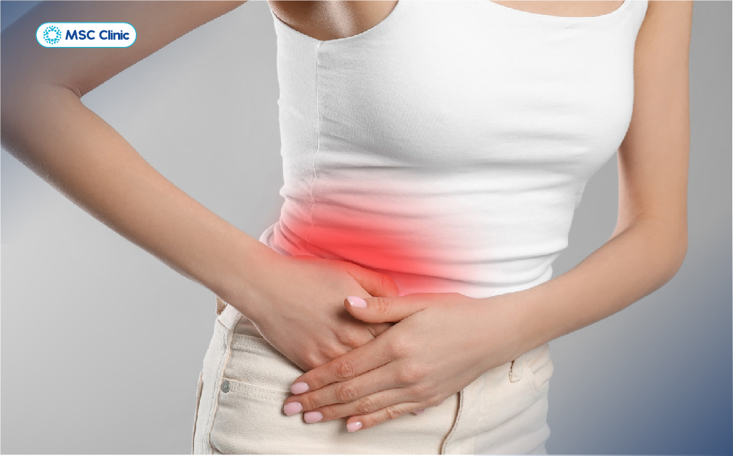 Đau tức vùng hạ sườn phải có thể liên quan đến tình trạng viêm hoặc gan tăng kích thước Đau tức vùng hạ sườn phải có thể liên quan đến tình trạng viêm hoặc gan tăng kích thước
